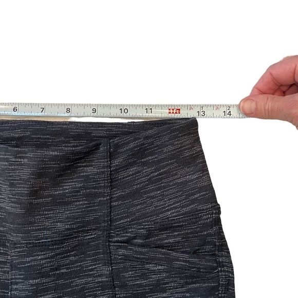 ATHLETA Metro High Waisted Dark Gray Marbled Leggings Size Small - Picture 7 of 12